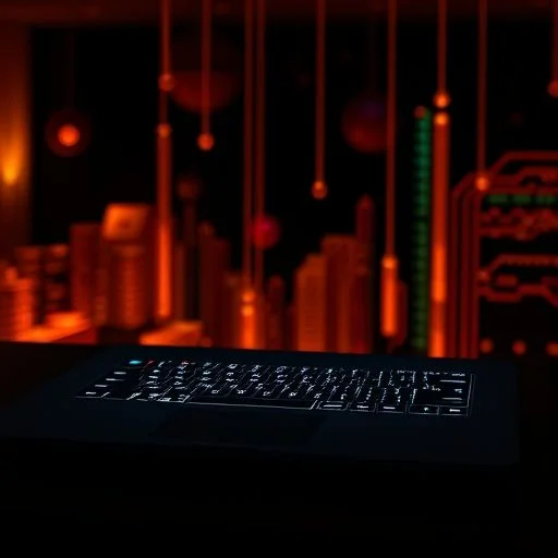 An intricate, holographic blueprint overlay of a secure network architecture. Features glowing data nodes, encrypted pathways, and digital lock icons, projected over a dark, textured background. The perspective is an isometric top-down view, highlighting complex security layers and robust infrastructure, implying meticulous planning and impenetrable design. No human elements.